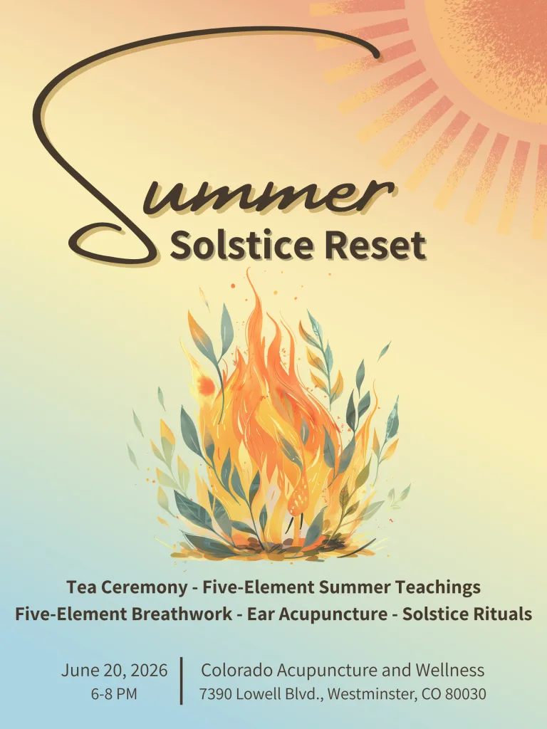 Summer Solstice Event flyer